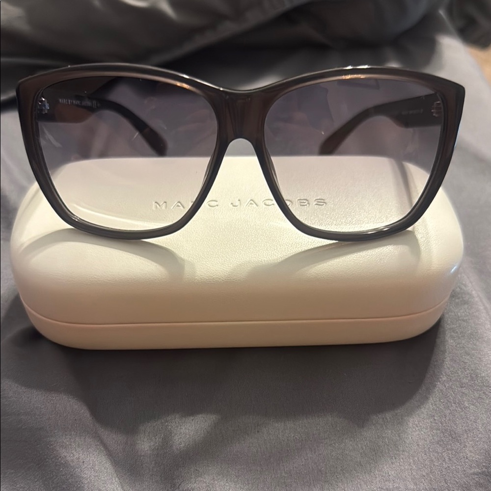 Marc Jacobs Gray Wayfarer Sunglasses